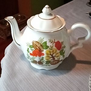 Vintage rare find porcelain tea pot